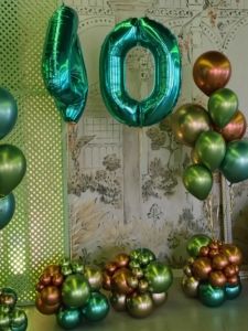 Salón decorado para cumpleaños en finca privada